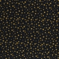Preview: Baumwollstoff - Joel - Weihnachten - Dots - schwarz - gelb