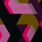 Preview: Sommersweat - Geometric Camouflage - Thorsten Berger - ocker - pink