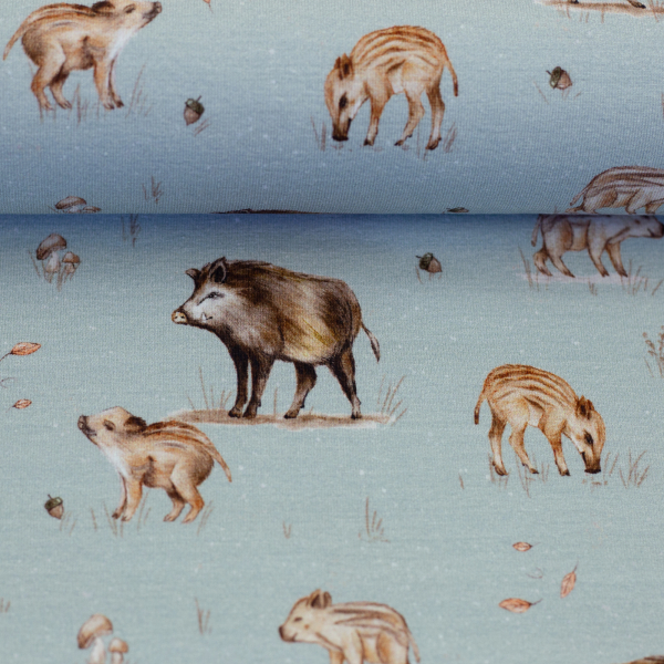 Preview: Jersey - liefe in the forest - by Christiane Zielinski - Wildschweine Preview: Jersey - liefe in the forest - by Christiane Zielinski - Wildschweine