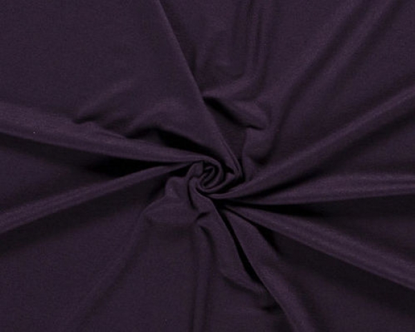 Viskose Jersey - Uni - dark purple