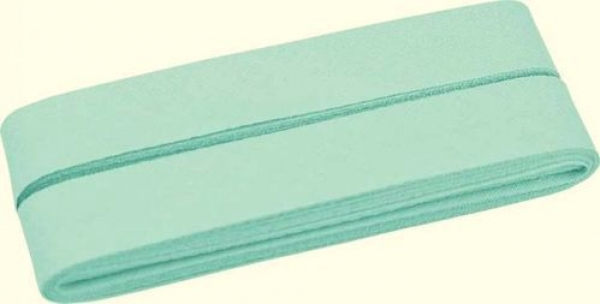 Schrägband - hellgrün  - Baumwolle - 20 mm