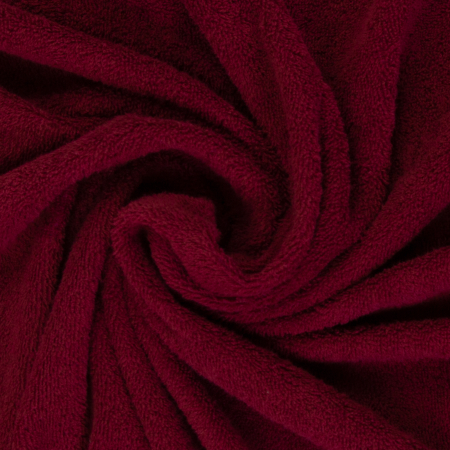 Ibiza - Frottee - dunkelrot - herrlich weich Ibiza - Frottee - dunkelrot - herrlich weich