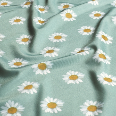 Swimwear Jersey - Badestoff - Sportstoff - Blümchen Swimwear Jersey - Badestoff - Sportstoff - Blümchen