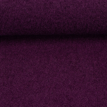 HW 25/26 - Wollwalk - Naomi - gekochte Wolle - aubergine HW 25/26 - Wollwalk - Naomi - gekochte Wolle - aubergine