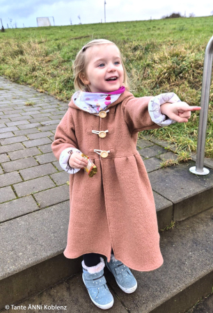 HW 25/26 - Wollwalk - Naomi - gekochte Wolle - apricot HW 25/26 - Wollwalk - Naomi - gekochte Wolle - apricot