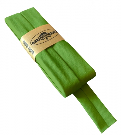 Schrägband - elastisch - 3m Packung - kiwigrün