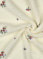 Preview: Teddy - mit Stickerei - Blumen - ecru