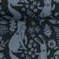 Preview: Sommersweat - French Terry - Dwellers - by Käselotti - blau