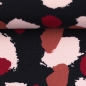 Preview: Viskose- Webware - Antonia - Muster - schwarz - rot hell