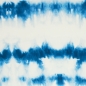 Preview: Viskose Webware - Lexi - Batik - blau - weiss