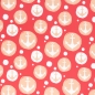 Preview: Softshell - Fiete - Anker - Bubbles - rot - apricot