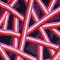 Preview: Viskose - Webware - Crisscross - by Thorsten Berger - orange - beere - weiss