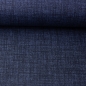 Preview: Baumwolle beschichtet - Uni - melliert - jeansblau