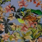 Preview: Viskose - Crepe - Webware - Blumen - hellblau