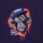 Preview: Panel - Jersey - Urban Monkey - Muster - by Thorsten Berger