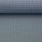 Preview: Jacquard Jersey - Pelermo - Struktur - rauchblau