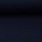 Preview: Jacquard Jersey - Pelermo - Struktur - dunkelblau