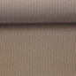 Preview: Rippjersey - breit - Uni - beige