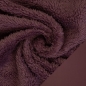 Preview: Doubleface Fleece - Plüsch - Uni - altrosa - beidseitig