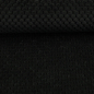 Preview: Struktur - Velour - Taschenstoff - Polster - Deko - schwarz