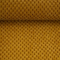 Preview: Struktur - Velour - Taschenstoff - Polster - Deko - senf