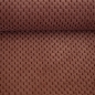 Preview: Struktur - Velour - Taschenstoff - Polster - Deko - mokka - altrosa
