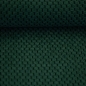 Preview: Struktur - Velour - Taschenstoff - Polster - Deko - dunkelgrün