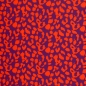 Preview: Viskose- Webware - Love Collection - Kibadoo - Leo - lila - orange