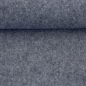 Preview: Wollfleece - uni - grau melliert