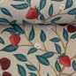 Preview: Canvas - Erdbeeren - Blätter  - Leinenoptik