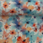 Preview: Alpenfleece - Blumen aquarell