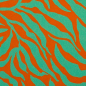 Preview: Viskose- Webware - Zebra Jungle  - by Bienvenido Colorido - mint - orange