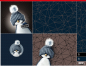 Preview: Kissen - Panel - on the rocks - Pinguin - Thorsten Berger - Pillows