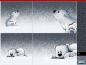 Preview: Kissen - Panel - on the rocks - Eisbär  - Thorsten Berger - Pillows - Schnee