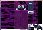 Preview: Monsta Bags -  Panel für Tasche - Thorsten Berger - DIY - beere