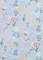 Preview: Jersey - Minnie - Blümchen -  hellblau