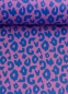 Preview: Kunstleder - Happy Leo - Cherry Picking - rosa - blau