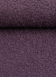 Preview: Teddy Bouclé Fleece – mit Fleece Rückseite – Swafing - aubergine