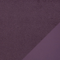 Preview: Teddy Bouclé Fleece – mit Fleece Rückseite – Swafing - aubergine