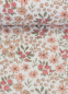 Preview: Musselin - Mina - kleine Streublümchen - rot - apricot