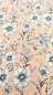 Preview: Viskose Jersey - Merle - Blumen - apricot