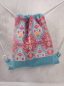 Preview: Dekostoff - Samtstoff - Boho Velvet - Ornamente - natur
