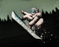 Preview: Panel - Sommersweat - Yeti crossing - Thorsten Berger - Wald