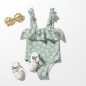 Preview: Swimwear Jersey - Badestoff - Sportstoff - Blümchen