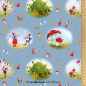 Preview: Baumwollstoff - Acufactum - Brausewind - 40 x 75 cm