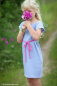 Preview: Jersey - Reminder - by Käselotti - hellblau - pink