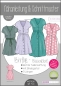 Preview: KIbadoo - Kleid Blusenkleid Birthe Damen Gr. 32-54 - DIN A 0 Schnittmuster und Anleitung als Broschüre