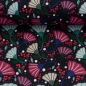 Preview: Canvas - Garden Stories - by Emjo Design - Flowers - dunkelblau