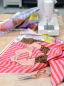 Preview: Cherry Picking Bags - Panel für 2 Taschenbeutel mit coolem Muster - Leo & Bullshit Remover