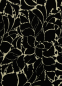 Preview: Viskose Jersey - Sizilien - Blumen - schwarz - creme